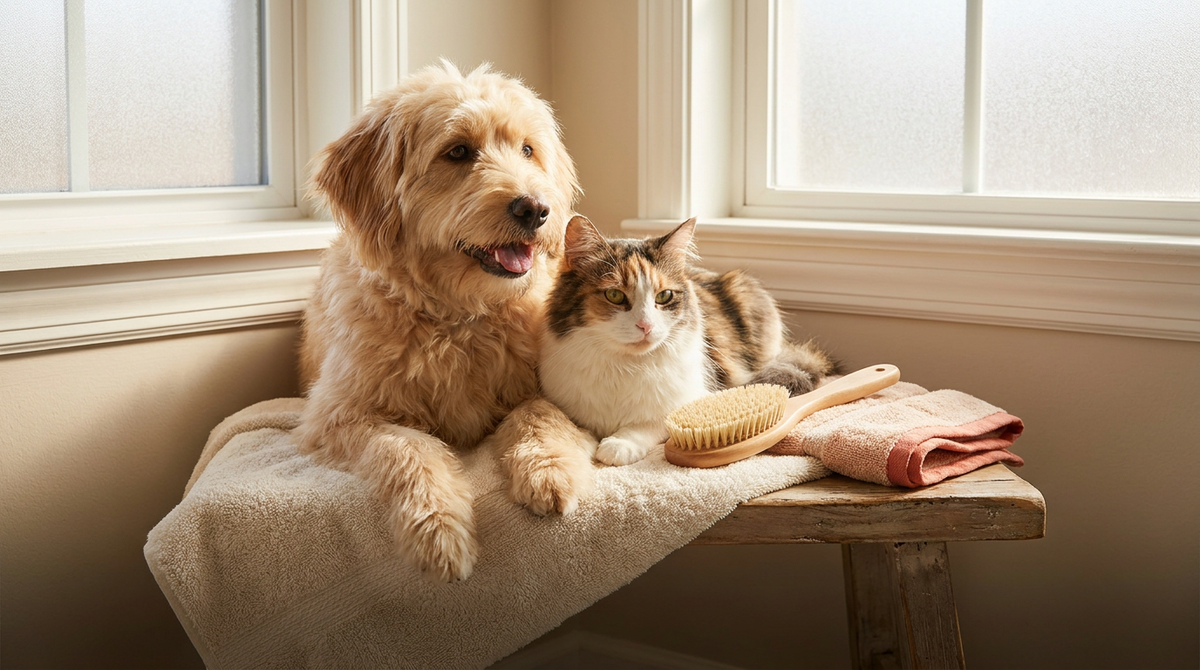 Cat and dog grooming essentials from Sawa Pets