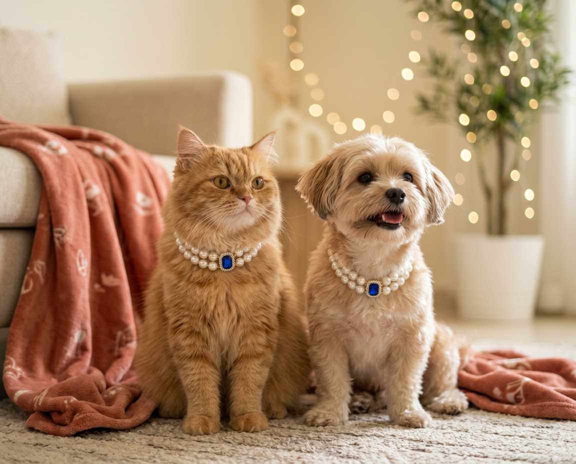 Gem & Pearl Collar