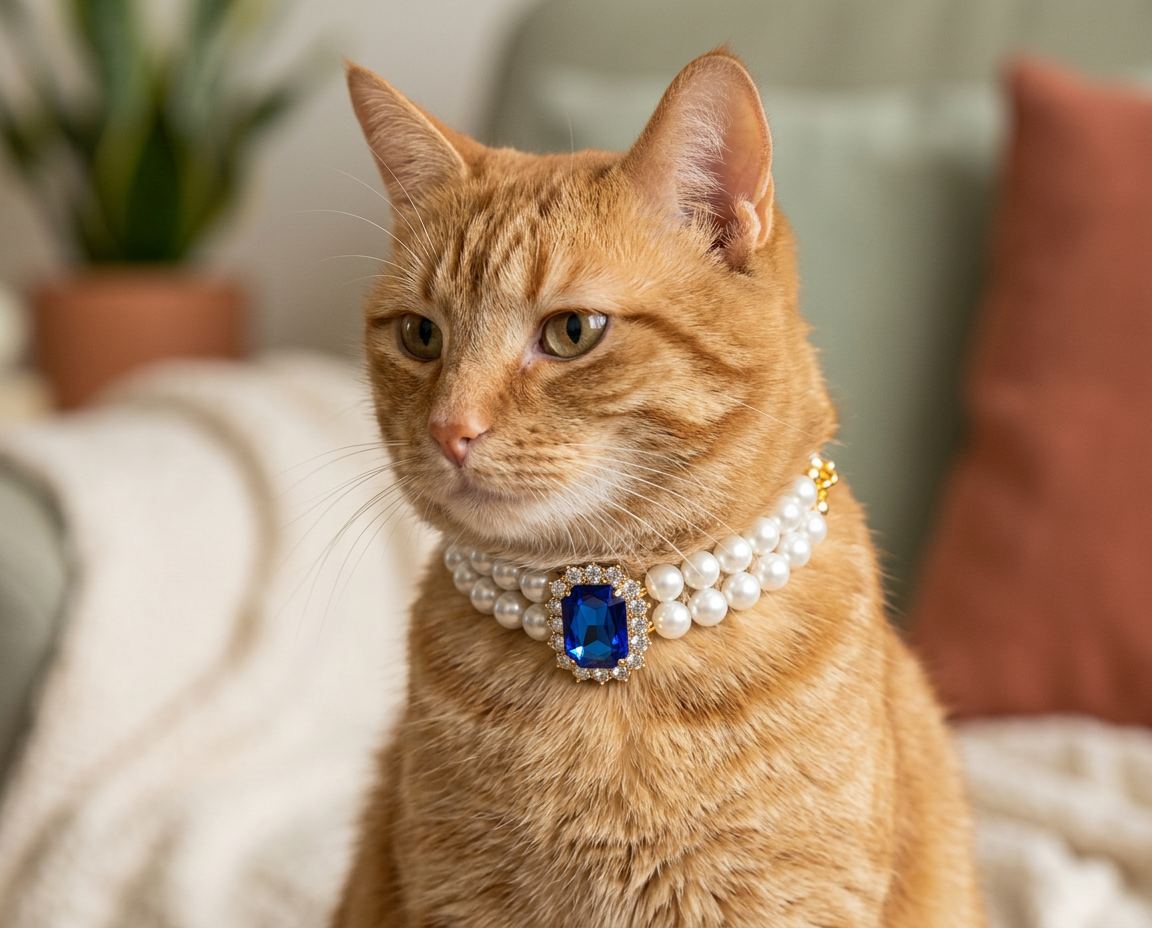 Gem & Pearl Collar