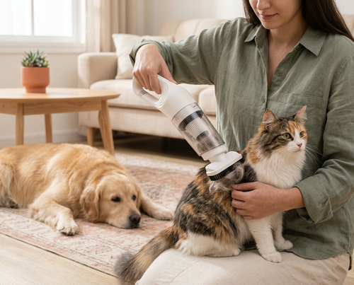 Electric Pet Hair Vacuum