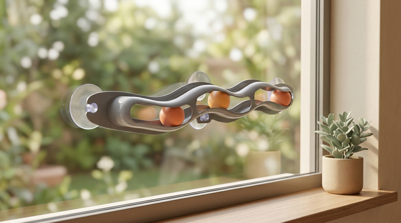 Wave Suction Window Track