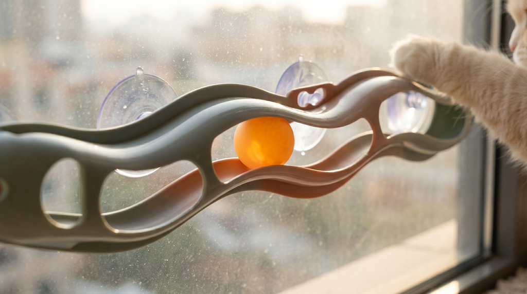 Wave Suction Window Track