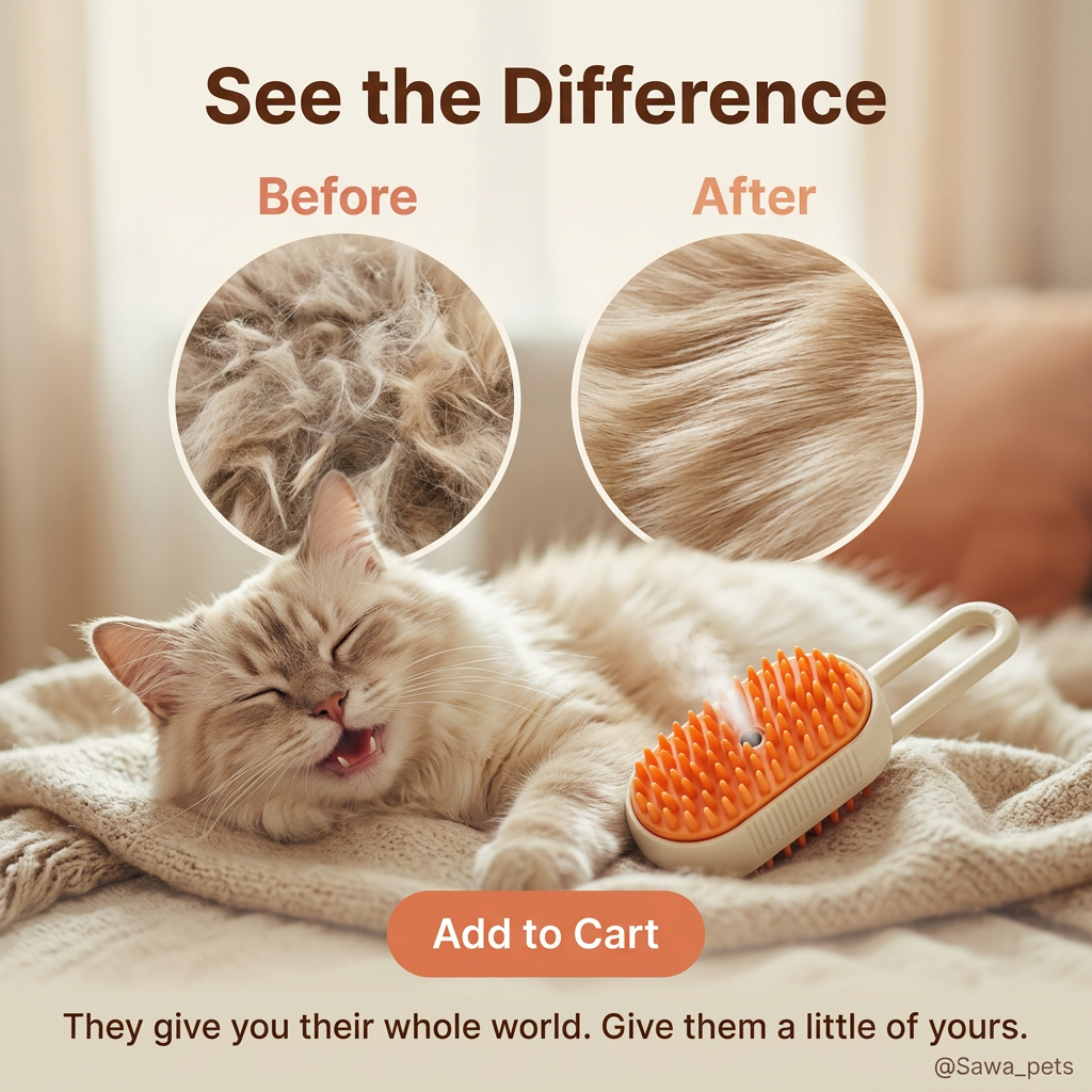 Sawa Warm Groomer — Warm Mist Grooming, No Bath, No Fight