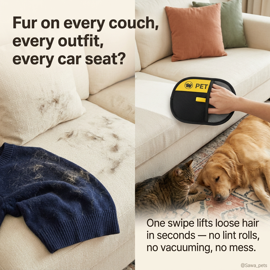 Pet Hair Removal Glove