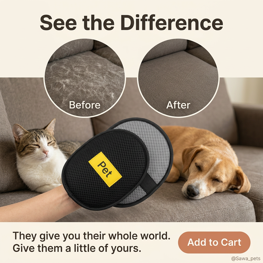 Pet Hair Removal Glove