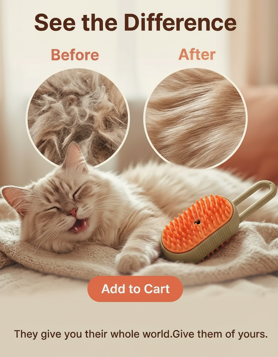 Sawa Warm Groomer — Warm Mist Grooming, No Bath, No Fight